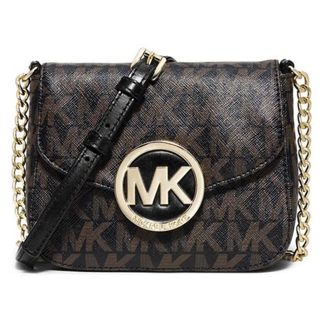 michael kors fulton small saffiano leather crossbody|michael kors jet set handbag.